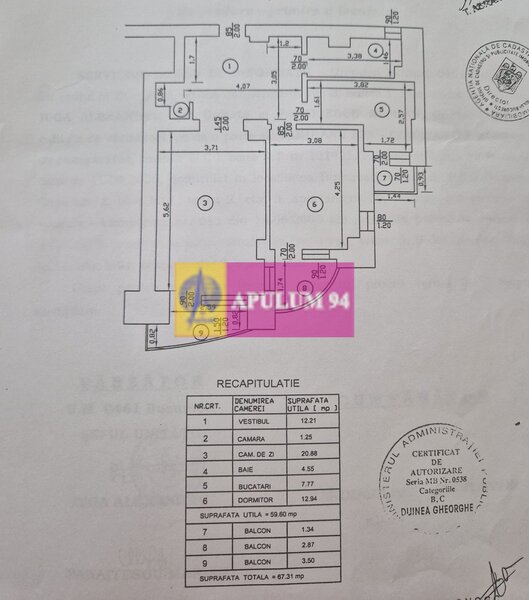 2 camere, decomandat – Bdul Octavian Goga | Langa Mall Vitan X Unirii